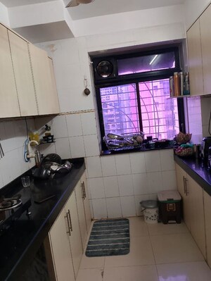 Kitchen in 2 BHK Apartment at Sheth Vasant Galaxy, Goregaon West – for Rent