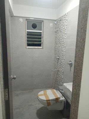 Bathroom in 1 BHK Apartment at Sushanku Avenue 36, Goregaon West – for Rent