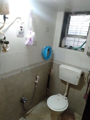 Bathroom in 1 BHK Apartment at Uttam CHS Kopri, Kopri – for Rent