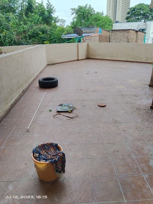 Balcony in 3 BHK Apartment at Kunal Puram CHS Ltd, Dapodi – for Rent