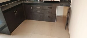 Kitchen in 1 BHK Apartment at Sancheti  Belcastel, Mundhwa – for Rent