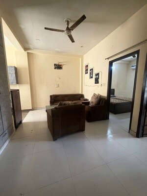 Living Room in 2 BHK Builder Floor at MVL IPark, Sector 15 – for Rent