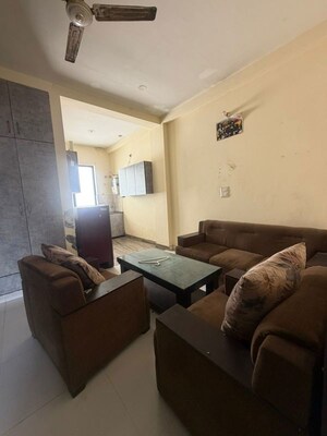 Living Room in 2 BHK Builder Floor at MVL IPark, Sector 15 – for Rent