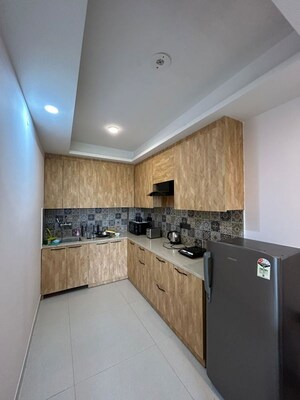 Kitchen in 1 BHK Builder Floor at Sector 42 – for Rent