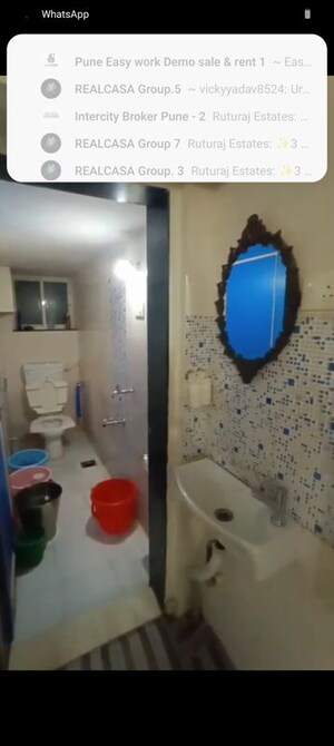 Bathroom in  Pg at Somwar Peth – for Rent