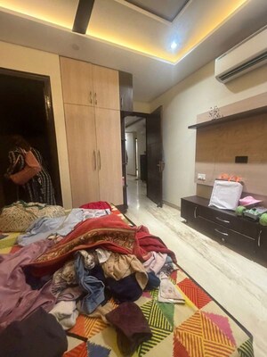 Bedroom in 3 BHK Builder Floor at Denso Apartments, Sector M1b – for Rent