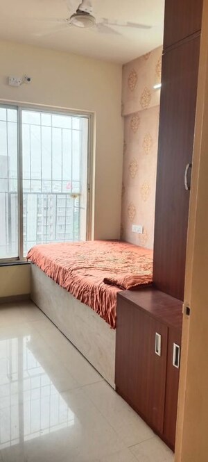 Bedroom in 2 BHK Apartment at Rama Krystal City, Moshi – for Rent