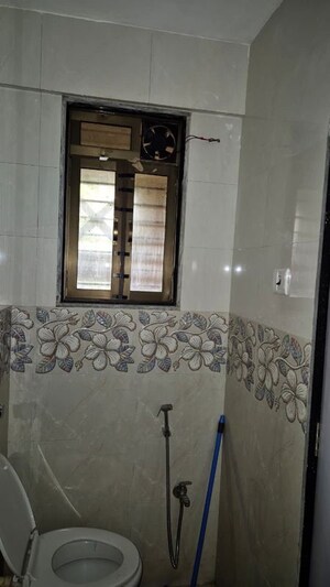 Bathroom in 2 BHK Apartment at Jheel Darshan Apartment, Powai – for Rent
