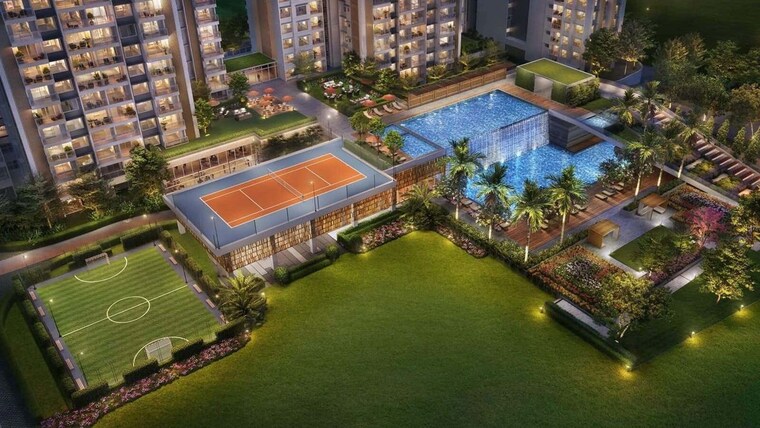 Master Plan, lnt-elixir-reserve 4 Bedroom 2307 Sq.Ft. Apartment In Powai Mumbai 10151528