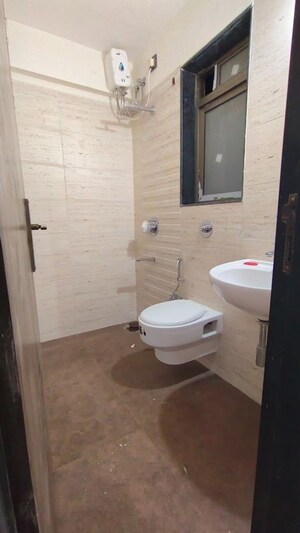 Bathroom in 1 BHK Apartment at Shiv Shakti Tower 28, Malad East – for Rent