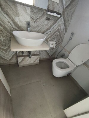 Bathroom in 2 BHK Apartment at Chandak Cornerstone, Worli – for Rent