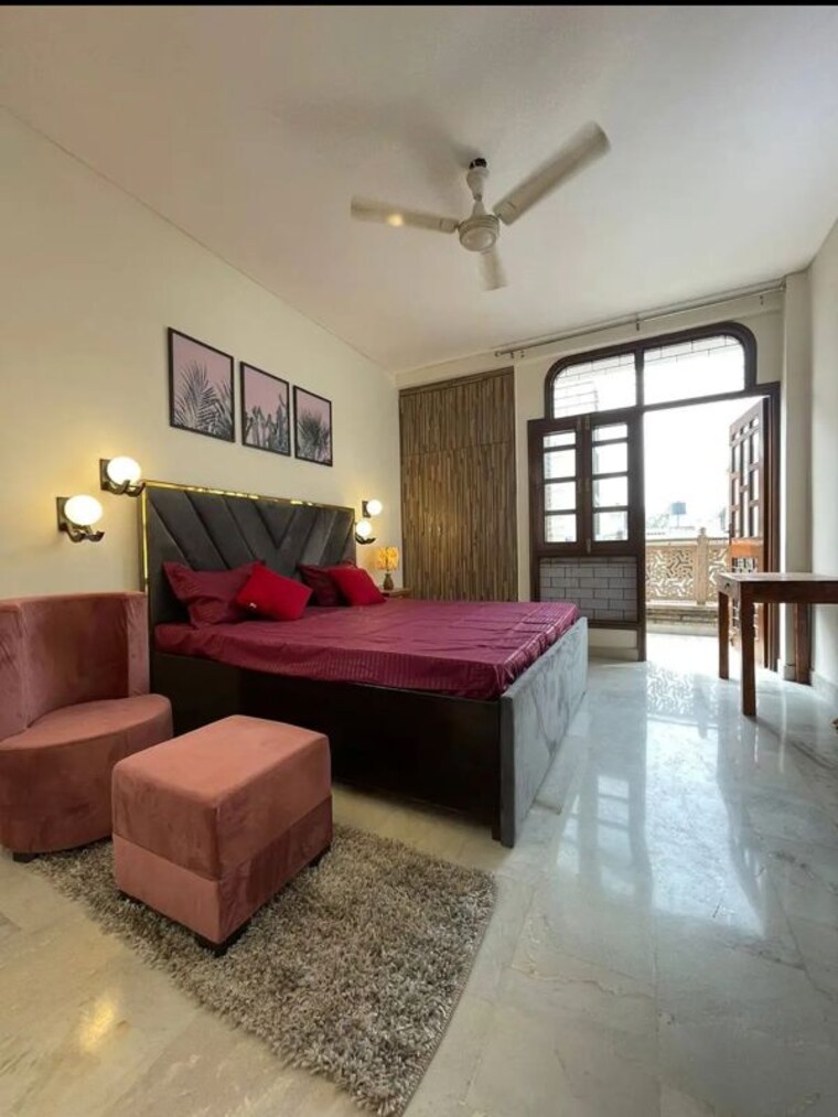 Bedroom, chattarpur 3 Bedroom 1250 Sq.Ft. Builder Floor In Chattarpur Delhi 10151607