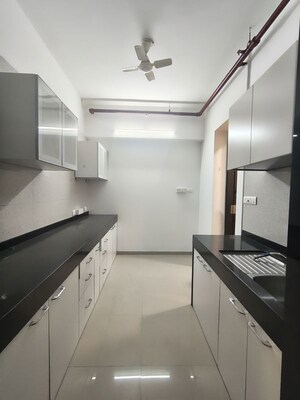 Kitchen in 3.5 BHK Apartment at Peninsula Celestia Spaces, Parel – for Rent