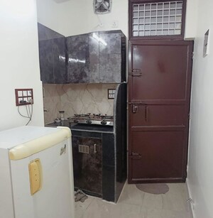 Kitchen in 1 RK Builder Floor at Subhash Nagar – for Rent