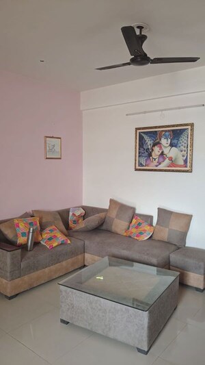 Living Room in 2 BHK Apartment at Breez Global Heights, Sohna Sector 33 – for Rent