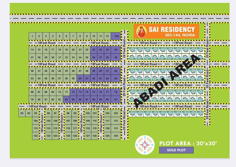 Exterior View, sector 144  100 Sq.Yd. Plot In Sector 144 Noida 10151652