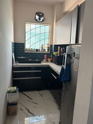 Kitchen in 2 BHK Builder Floor at Palam Vihar – for Rent