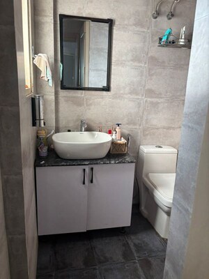 Bathroom in 2 BHK Builder Floor at Palam Vihar – for Rent