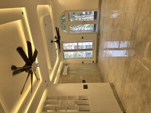 Staircase in 3 BHK Builder Floor at Kohli One Malibu Town, Sector 47 – for Rent