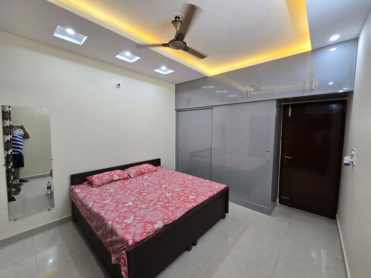 Bedroom, nk-savitry-enclave 2 Bedroom 1000 Sq.Ft. Builder Floor In Vip Road Zirakpur 10151752