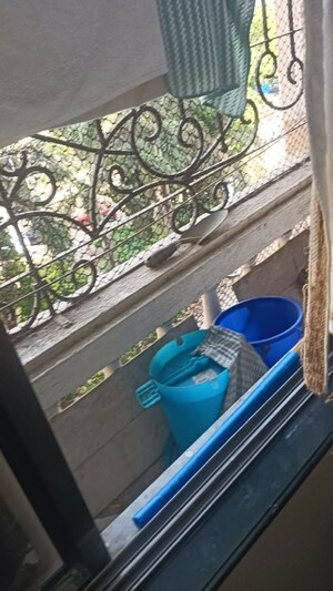 Balcony in 2 BHK Apartment at Nilgiri C Wing CHS, Andheri East – for Rent