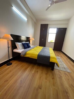 Bedroom in 1 BHK Builder Floor at The Grand, Sector 52 – for Rent