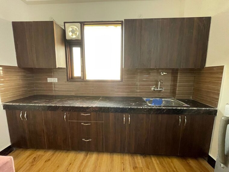 Kitchen, the-grand 1 Bedroom 600 Sq.Ft. Builder Floor In Sector 52 Gurgaon 10151898