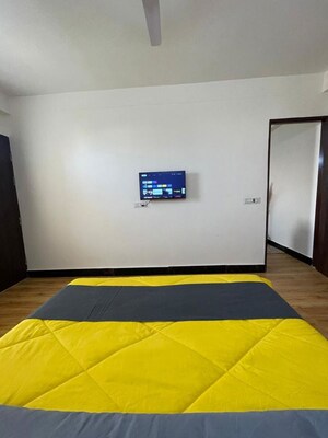 Bedroom in 1 BHK Builder Floor at The Grand, Sector 52 – for Rent