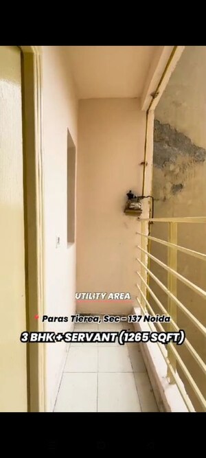 Staircase in 2.5 BHK Apartment at Paras Tierea, Sector 137 – for Sale