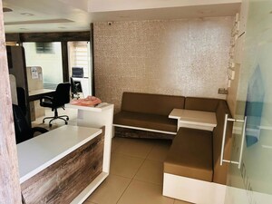 Team Area in  Office Space at Elegance Earth Arise, Makarba – for Rent