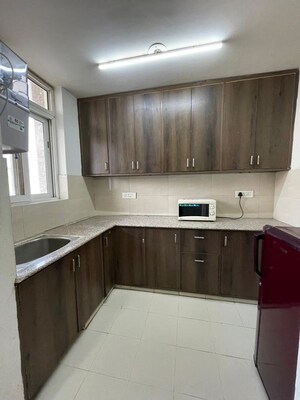 Kitchen in 2 BHK Builder Floor at Huda Market, Sector 31 – for Rent