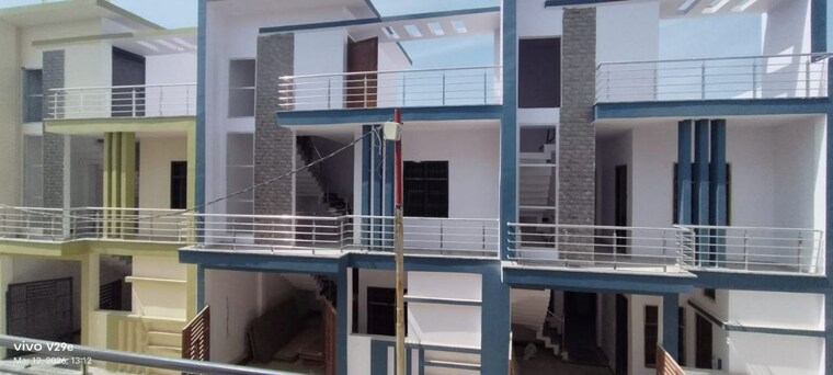 Exterior View, tej-aasra-home 3 Bedroom 1900 Sq.Ft. Independent House In Miranpur Pinvat Lucknow 10151710