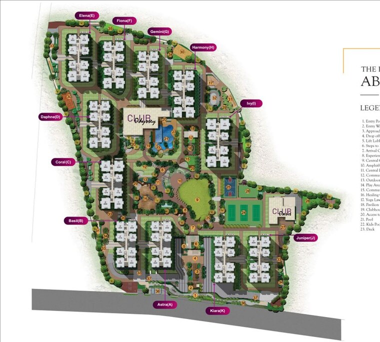 Master Plan, narsingi 3 Bedroom 1715 Sq.Ft. Apartment In Narsingi Hyderabad 10151948