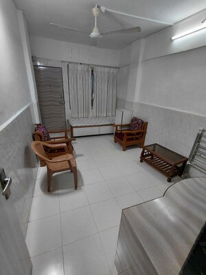 Living Room in 1 BHK Apartment at Andheri West – for Rent