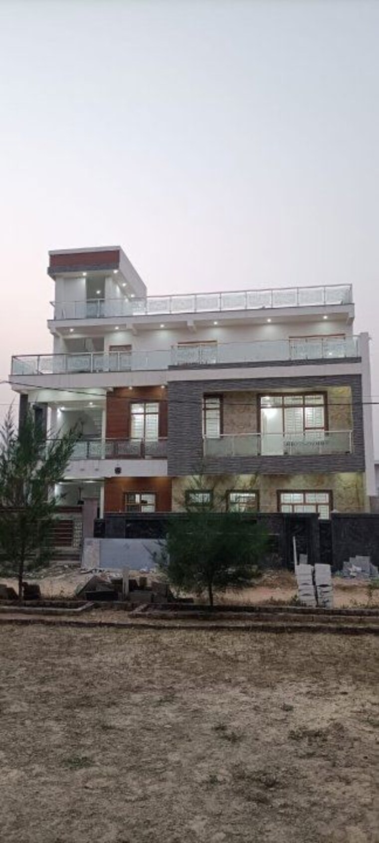 Exterior View, tej-aasra-home 3 Bedroom 1350 Sq.Ft. Villa In Miranpur Pinvat Lucknow 10151899
