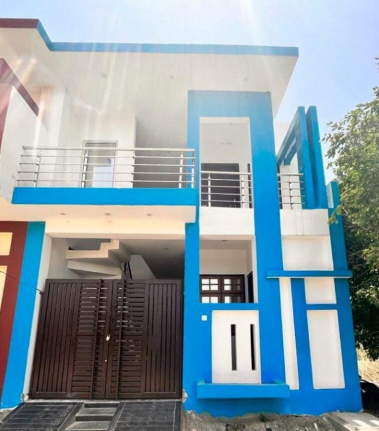 Exterior View, tej-aasra-home 3 Bedroom 1350 Sq.Ft. Villa In Miranpur Pinvat Lucknow 10151899