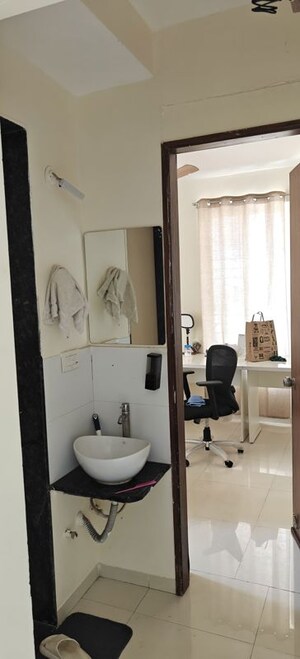 Bathroom in  Office Space at Balewadi – for Rent