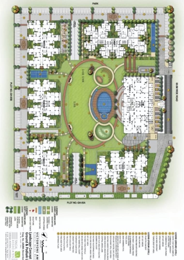 Master Plan, victoryone-amara 3 Bedroom 1650 Sq.Ft. Apartment In Sector 16 Greater Noida Greater Noida 10152053