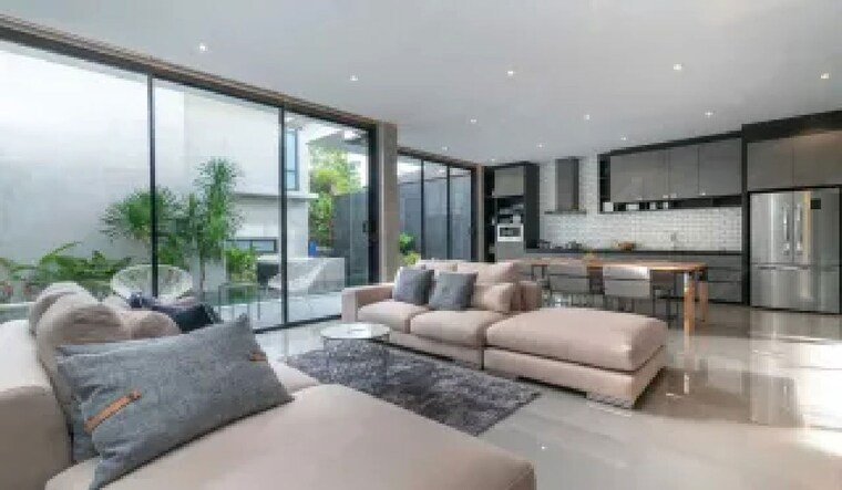 Living Room, ajmera-78-lake-town 1 Bedroom 380 Sq.Ft. Apartment In Bhandup West Mumbai 10152055