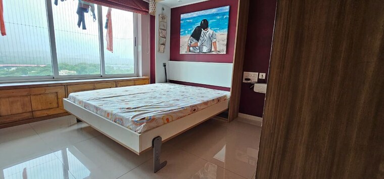 Bedroom, romell-aether 2 Bedroom 1050 Sq.Ft. Apartment In Goregaon East Mumbai 10152071