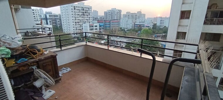 Balcony, mundhwa 3 Bedroom 1000 Sq.Ft. Apartment In Mundhwa Pune 10152096