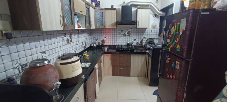 Kitchen, mundhwa 3 Bedroom 1000 Sq.Ft. Apartment In Mundhwa Pune 10152096