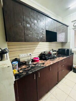 Kitchen in 3 BHK Apartment at Amrapali Silicon City, Sector 76 – for Sale