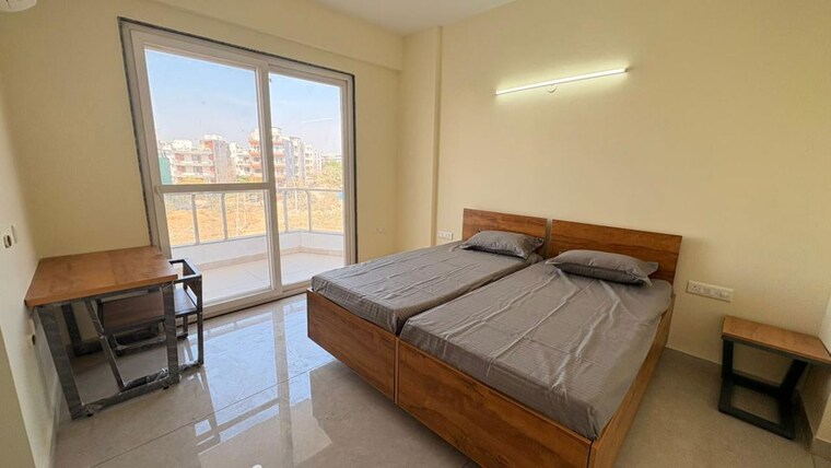 Bedroom, the-grand Studio 400 Sq.Ft. Apartment In Sector 52 Gurgaon 10152125