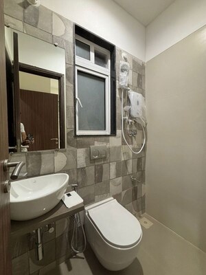 Bathroom in 1 BHK Apartment at Marshal Srishti, Bhandup West – for Sale