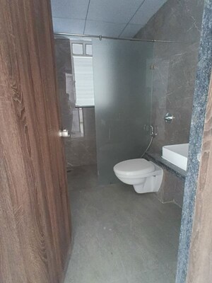 Bathroom in 3 BHK Apartment at Goel Ganga Serio, Kharadi – for Rent