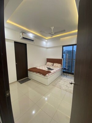 Bedroom in 2 BHK Apartment at Shapoorji Pallonji Joyville Hinjewadi, Hinjewadi – for Rent
