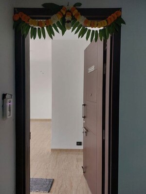 Building Lobby in 3 BHK Apartment at VTP Belair, Mahalunge – for Rent