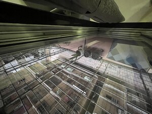 Balcony in 1 BHK Apartment at Sanjivani Tower, Vikhroli East – for Sale