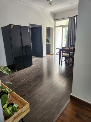 Staircase in 3 BHK Apartment at Banjara Hills – for Sale